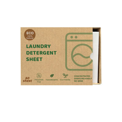 Goede prijs Eco Friendly Travel Portable Laundry Strips Biodegradable Laundry Detergent Sheet online