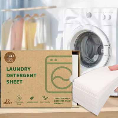 Goede prijs Household Cleaning Washing Eco Friendly Laundry Strips Laundry Detergent Sheets online