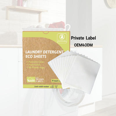 Goede prijs Eco Friendly 11*7cm Laundry Detergent Strips for baby clothes online