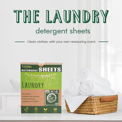 Goede prijs Super Concentrated Disposable Laundry Detergent Strips Solid Shape Detergent Strip online