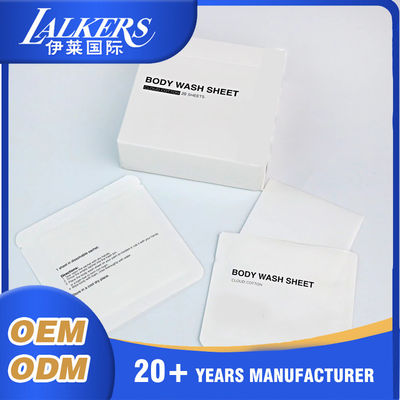 Goede prijs OEM Travel Body Wash Paper Whitening Oplosbaar Langdurig Geur online