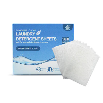 Fabrikant van wegwerp, vaste enzymwasmiddelbladen met Eco-Lavendel & Oceaan geur