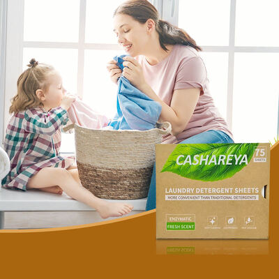 Diep ontgiftende wasmiddel plaat Privélabel wegwerpwaspapier