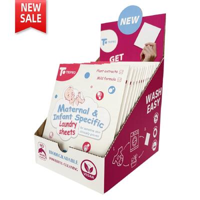 Goede prijs Wasmiddelbladen Vlekkenbestrijding Verwijderen Waspapier Zeep online