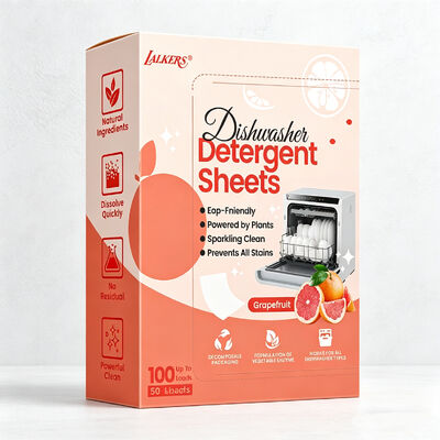 Goede prijs Eco-Friendly Hypoallergenic Long-Lasting Dish Washing Sheets and Dishwasher Cleaning Sheets online