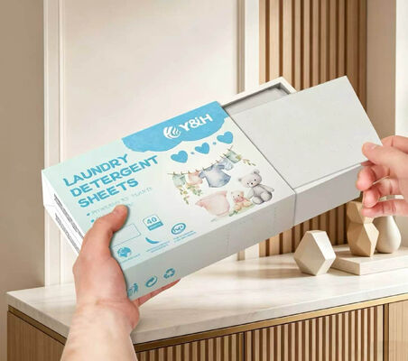 Milieuvriendelijke Wasmiddel Vellen met Sterke Reinigingskracht en Aanpasbare Geur