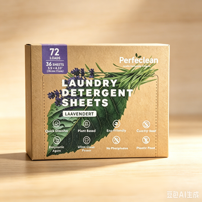 Goede prijs Milieuvriendelijke wasmiddelvellen met aanpasbare geur voor het verwijderen van diepe vlekken online