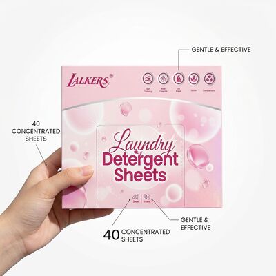 Goede prijs Hypoallergeen Plasticvrij Ultra Geconcentreerde Wasmiddel Vellen voor Veilige Babykleding online