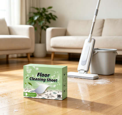 Plantaardig Niet-giftig Vloerreinigingsvel Snel Oplossende Dweilreiniger Strip Veilig voor Huisdieren en Kinderen
